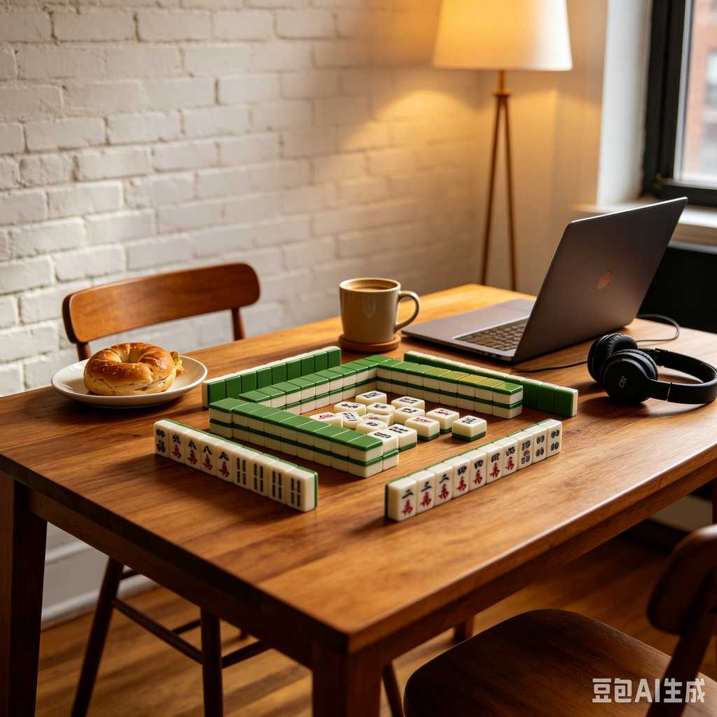 holiday present mahjong tiles