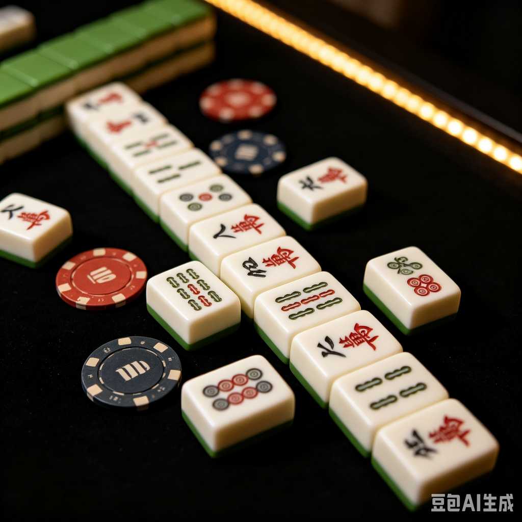 unique color mahjong tiles design